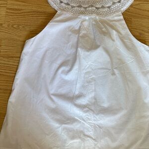 Kate Spade White Sleeveless Top